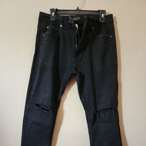 Knee Cut Skinny Jeans